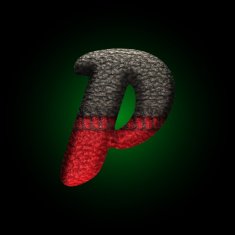 vector wool letter N15