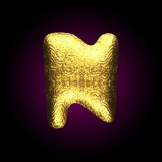 vector golden figure N23