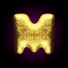 vector golden figure N24