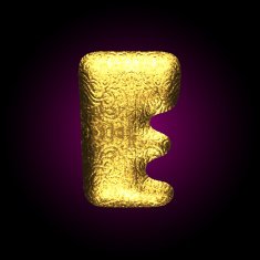 vector golden figure N30