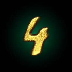 vector golden figure N39