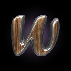 vector metal and wood figure N14