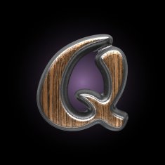 vector metal and wood figure N20