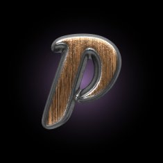 vector metal and wood figure N21