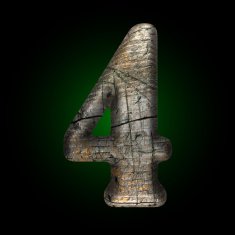 Vector wooden figure N6