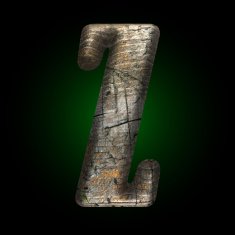 Vector wooden figure N11