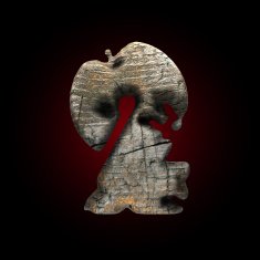 Vector wooden figure N43