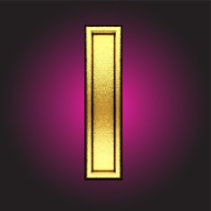 vector golden figure N70