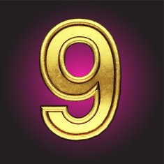 vector golden figure N76