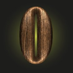 Vector wooden figure N89