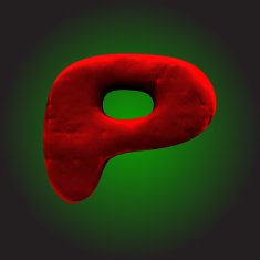vector red clay figure N11