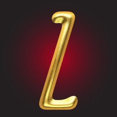 vector golden figure N83