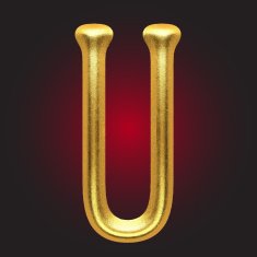 vector golden figure N88