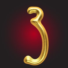 vector golden figure N113
