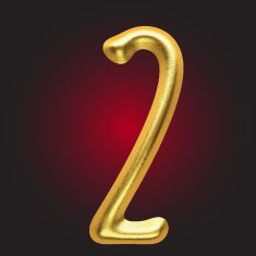 vector golden figure N114