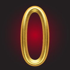 vector golden figure N116