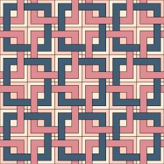 Seamless pattern of square elements