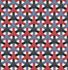 Seamless pattern of circular elements N4