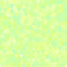 Seamless light green abstract triangles background