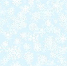 Christmas seamless pattern from snowflakes N6