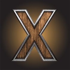 Vector wooden figure N92
