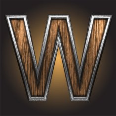 Vector wooden figure N93