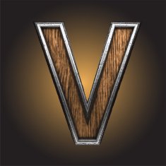 Vector wooden figure N94