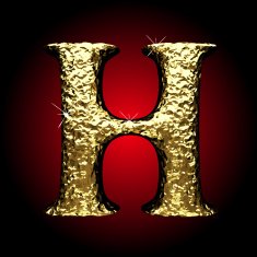 vector golden figure N131