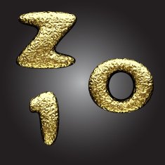 vector golden figure N147