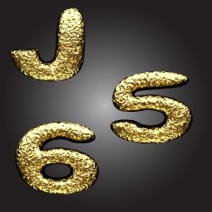 vector golden figure N153