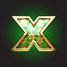 vector golden figure N161