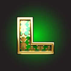 vector golden figure N173