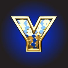 vector golden figure N195