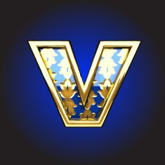 vector golden figure N198