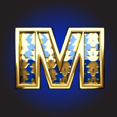vector golden figure N207