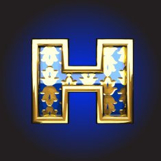 vector golden figure N212