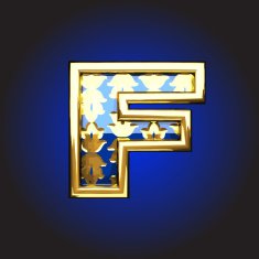 vector golden figure N214
