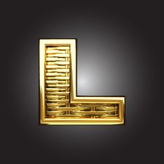 Vector golden figure l N2