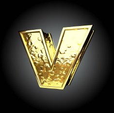 Vector golden figure v N3