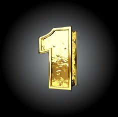 Vector golden figure 1