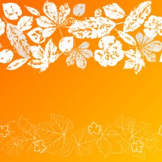 Autumn leaves seamless texture N4