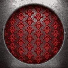 metal on red background N51
