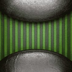 metal on green background N35