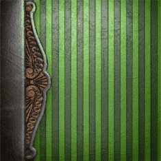 metal on green background N47