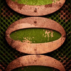 Old metal background N172