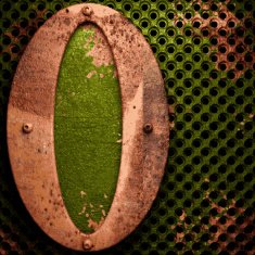 Old metal background N173