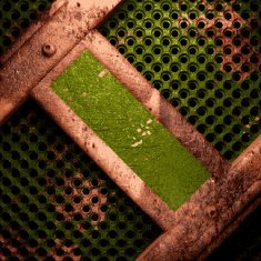 Old metal background N178