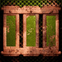 Old metal background N181
