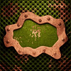 Old metal background N192