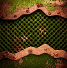 Old metal background N194